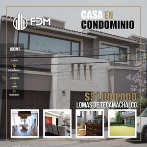 Casa en condominio de solo 2 casas en Tecamachalco.