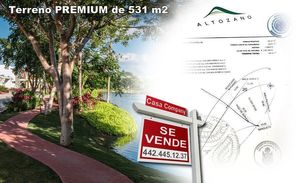 Se Vende Terreno en ALTOZANO de 531 m2 - PREMIUM !! Único !!