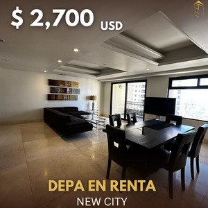 DEPARTAMENTO EN RENTA NEW CITY