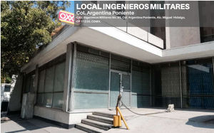 Local comercial en renta, Ingenieros Militares, Col. Argentina, Del. M.H., CDMX