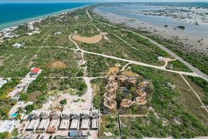 Venta de departamento en la playa diseño único en Chicxulub Puerto, Yucatán