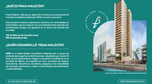 Departamento en Venta en Mazatlán,  Sinaloa en el Malecón.