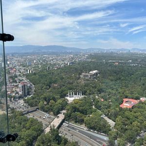 Vista hacia el Castillo de Chapultepec