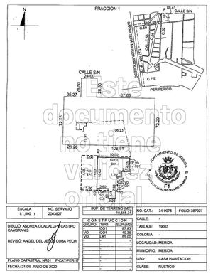 EN VENTA MAGNIFICO0 TERRENO EN LA AVENIDA DE TEMOZON NORTE. MÉRIDA, YUC