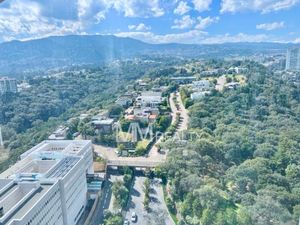 Departamento renta TRES CUMBRES SANTA FE - Súper vista con balcón / Super view