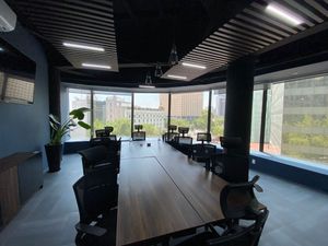 Renta Oficina 32m2, Amueblada, Reforma, Tabacalera, Servicios Incluidos.