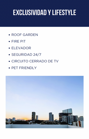 Departamentos en Venta en Chapultepec Country, Guadalajara, Jal