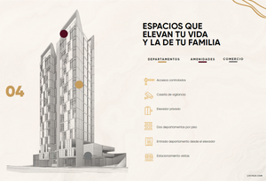 DEPARTAMENTOS EN VENTA, TORRE LIVITA