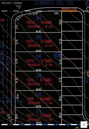 Terreno en venta en Cumbres del Sol Lote 6