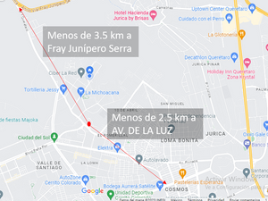 Sobre av. Paseo Querétaro,  precio por debajo de avalúo del 2022