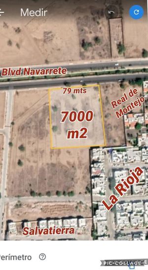 Lote 22000 m2 frente Blvd Navarrete casi Quiroga