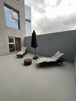 DEPARTAMENTO DE 1REC + TERRAZA EN RENTA EN COL. CHAPULTEPEC COUNTRY, GUADALAJARA