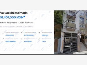 Casa en Venta en San Andres Azcapotzalco