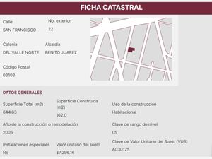 Departamento en Venta en Del Valle Centro Benito Juárez