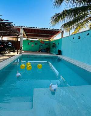 CASA EN RENTA A UNA CUADRA DE LA PLAYA DE CHELEM