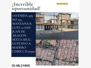 Casa en Venta en San Juan de Aragón VI Sección Gustavo A. Madero