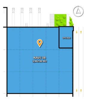 Renta de bodega Industrial I Cuautitlán I 3,942 m2