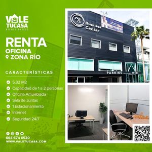 Renta de Oficina en Zona Río