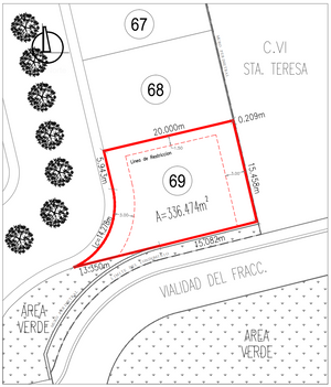 Terreno en venta en Lomas del Campanario Norte