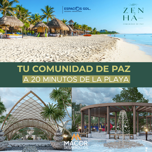 Terreno Residencial ZEN-HA Conkal, Mérida, Yucatán