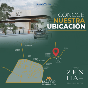 Terreno Residencial ZEN-HA Conkal, Mérida, Yucatán