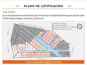 Terreno en Venta en Loma Alta Arteaga