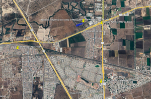 Terreno Industrial en venta cerca del Aeropuerto a pie de calle