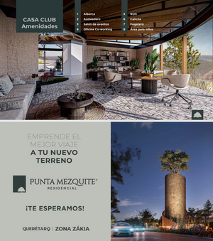 venta terreno en zakia con increibles amenidades y financiamiento