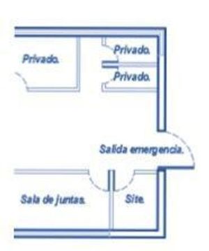 Oficina en renta de 140m2 piso 8 ,  Col. Del Valle