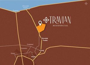 VENTA DE TERRENOS EN TRAVIAN RESIDENCIAL, CHICXULUB PUEBLO.