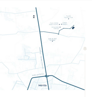 Terreno en Venta Privada Mistika Chablekal, Yucatán en Zona Country Club