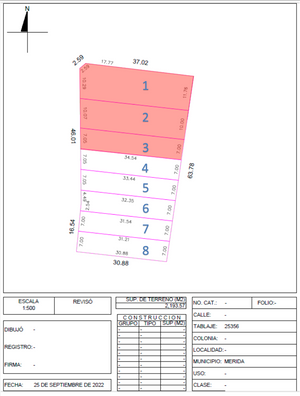 Terreno en Venta Temozón Norte en Mérida, Yucatán