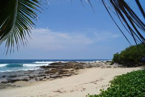 Frente de playa grande junto a Puerto Escondido