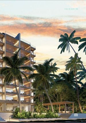 Departamento en venta en la playa 3 recámaras en Chicxulub