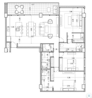 Departamento en venta 3 recámaras en Altabrisa