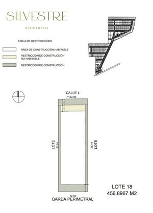 Terreno residencial en venta  en al norte de Mérida