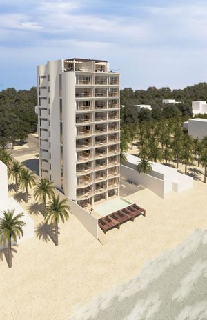 Departamento en venta en la playa 3 recámaras en Chicxulub puerto