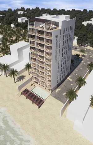 Departamento en venta en la playa 4 recámaras en Chicxulub puerto