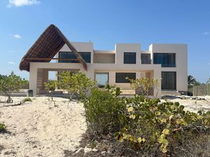 Preciosa casa en Vents a la orilla del mar en San Crisanto Yucatán.