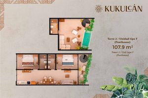 Tulum, departamento en venta Kukulkan