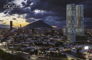 Departamento con balcón en venta en centro de Monterrey