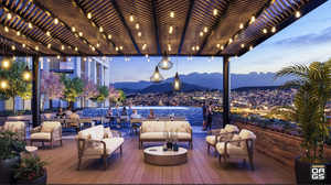 Departamento con balcón en venta en centro de Monterrey