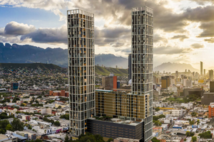 Departamento con balcón en venta en centro de Monterrey