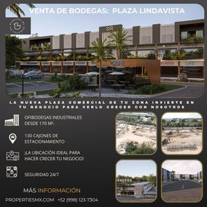 Bodegas en Venta Plaza Lindavista Cancún