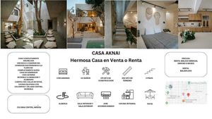 CASA DE LUJO PARA ESTRENAR VENTA/RENTA MERIDA CENTRO PLANCHA (AVC-2390)