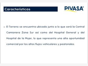 Terreno en Venta en Guadalupe Hidalgo Puebla