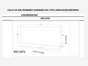 Terreno en Venta en Reforma Puebla