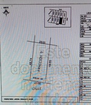 Terreno de 972.44 m2 en venta en Temozon Norte