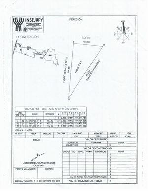 Terreno de 3.4 hectáreas en carretera Tetiz-Celestun