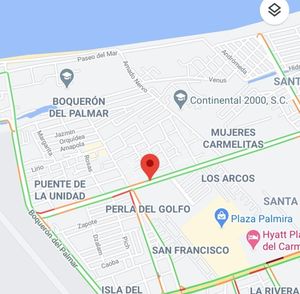 Terreno en venta en avenida nardos en Ciudad del Carmen